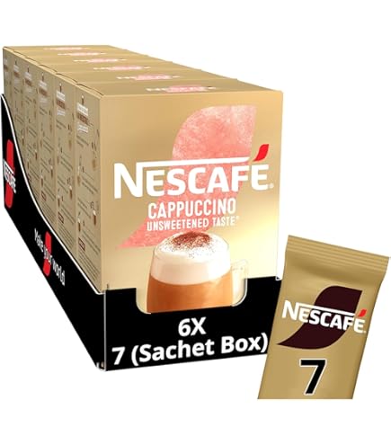 Amazon.com : NESCAFE UNSWEET Cappuccino SACH PK50 16G : Coffee